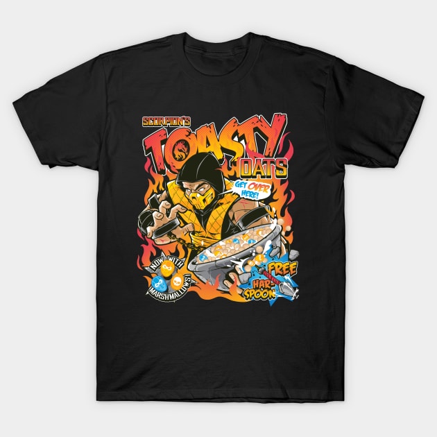 Toasty Oats T-Shirt by harebrained